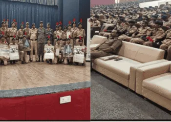 NCC cadets hear powerful stories from real heroes in uniform
