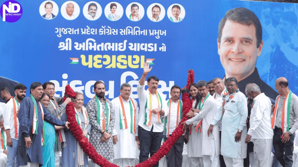 Pad Grahan Ceremony of Gujarat Congress President Shri Amit Chavda