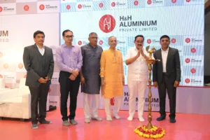 Shri C. R. Patil, Hon’ble Union Minister of Jal Shakti, Government of India inaugurates H&H Aluminium Plant