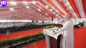 Union Minister Amit Shah Addressing the Audience at Anand Gujarat