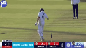Zak Crawley an Actor With Cricketing Skills