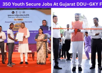 350 Youth Secure Jobs At Gujarat DDU–GKY Fair