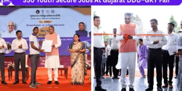 350 Youth Secure Jobs At Gujarat DDU–GKY Fair