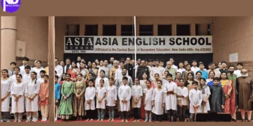 ASIA English School Celebrates Naya Bharat With Pride