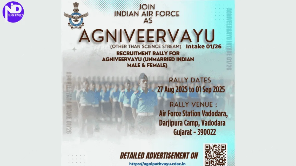 Agniveervayu Rally In Vadodara Offers Bright Future