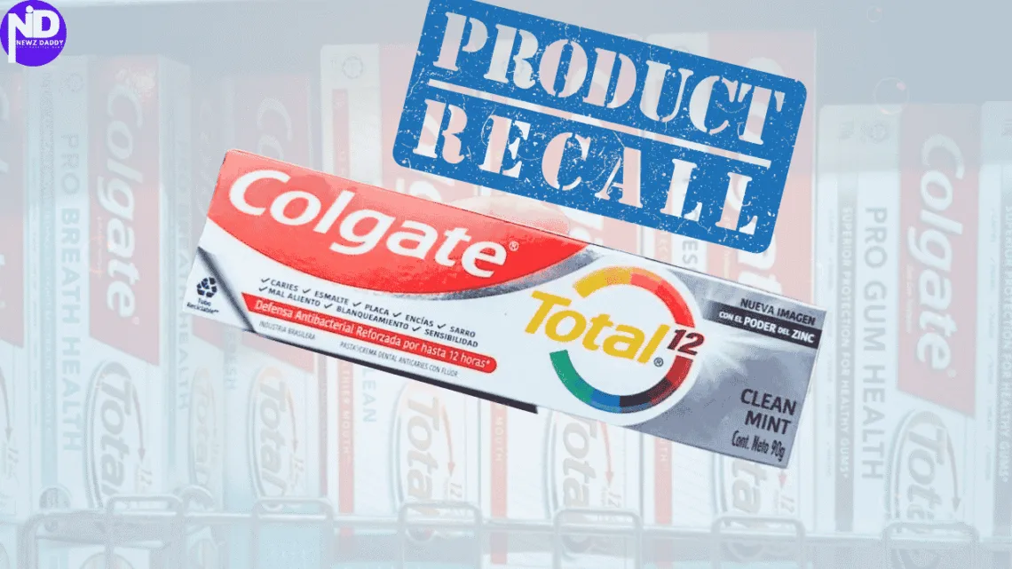 Colgate Total Clean Mint Recall Ordered Over Health Risks