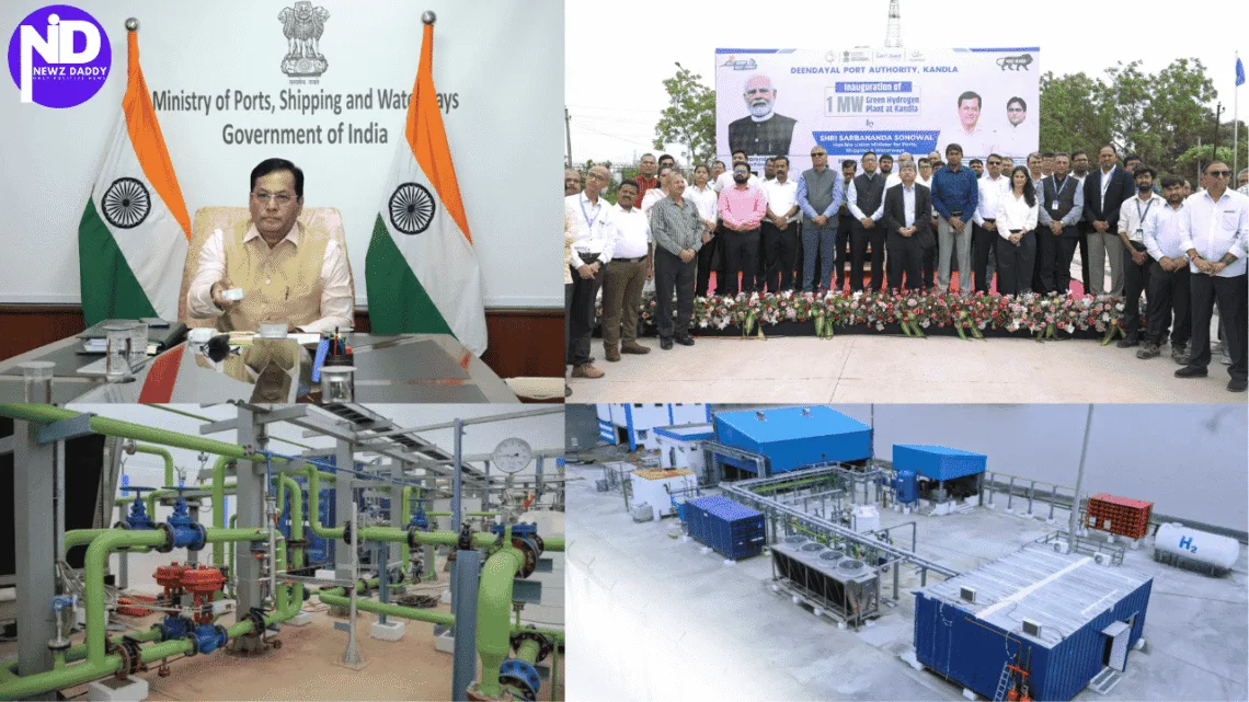 Deendayal Port makes history with green hydrogen energy plant