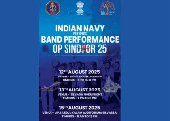Indian Navy Band to perform in Daman and Silvassa this August