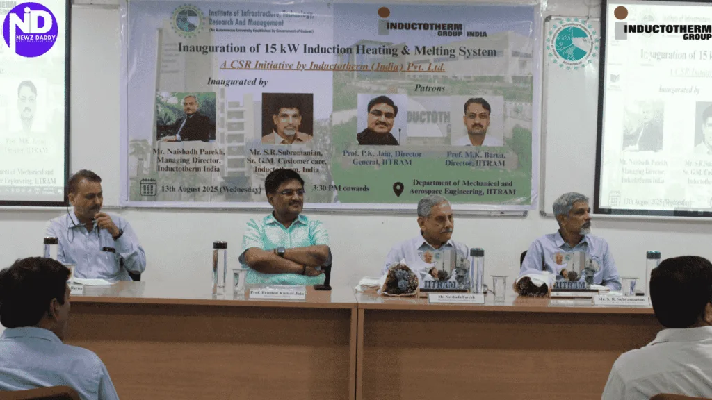Inductotherm’s Gift Boosts IITRAM Education