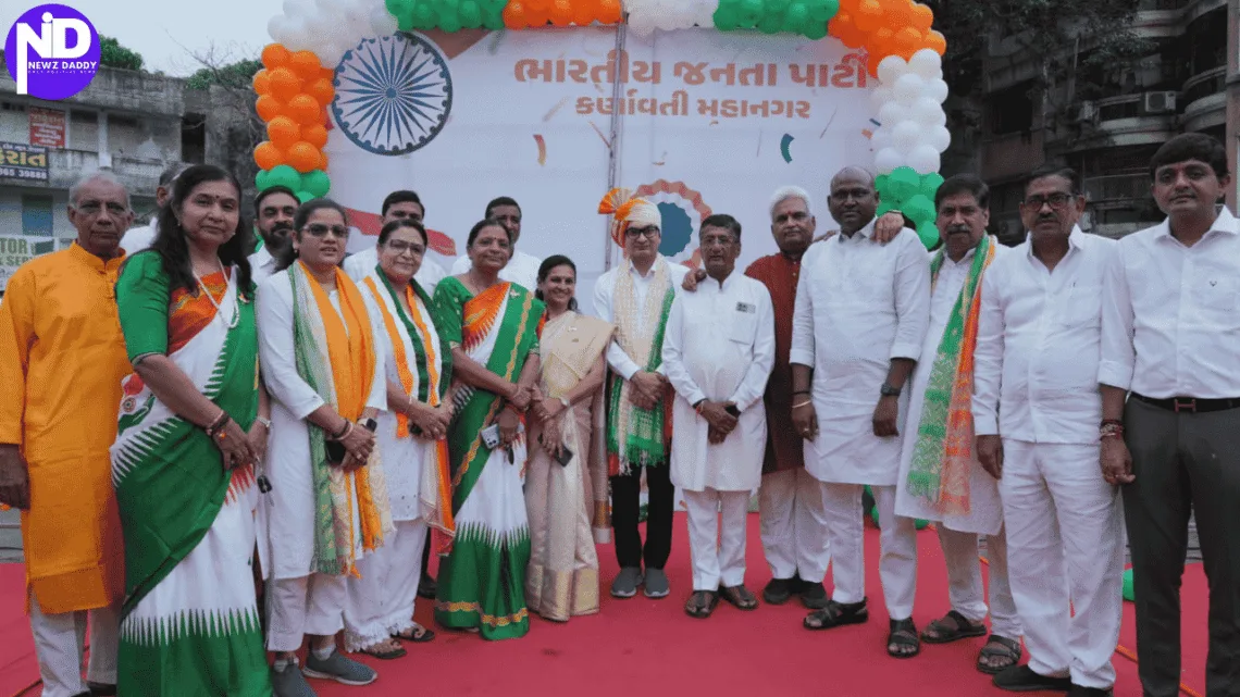 Karnavati BJP Celebrates Independence Day