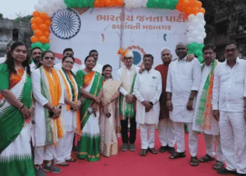 Karnavati BJP Celebrates Independence Day