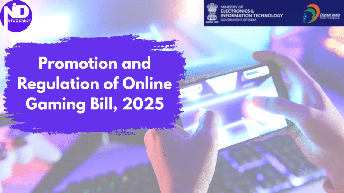 Online Gaming Bill 2025