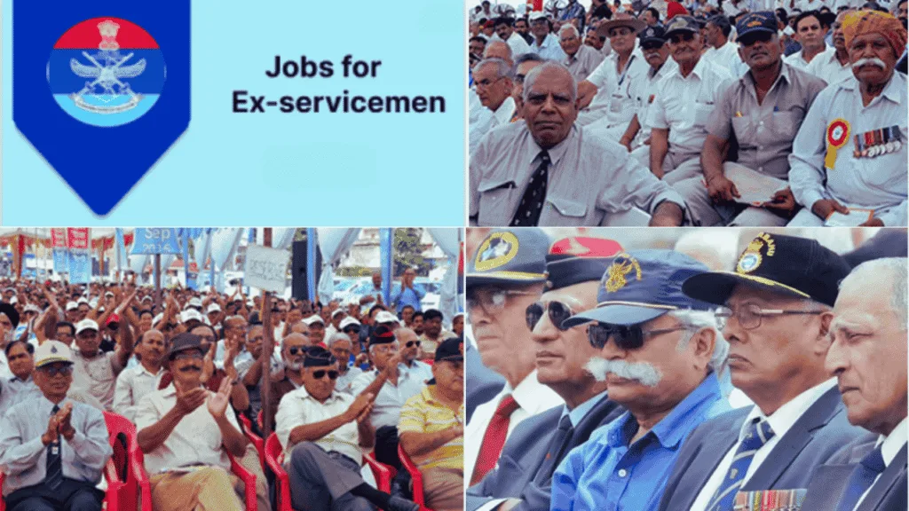 PENSION AND JOB OPPORTUNITIES FOR THE EX-SERVICEMEN