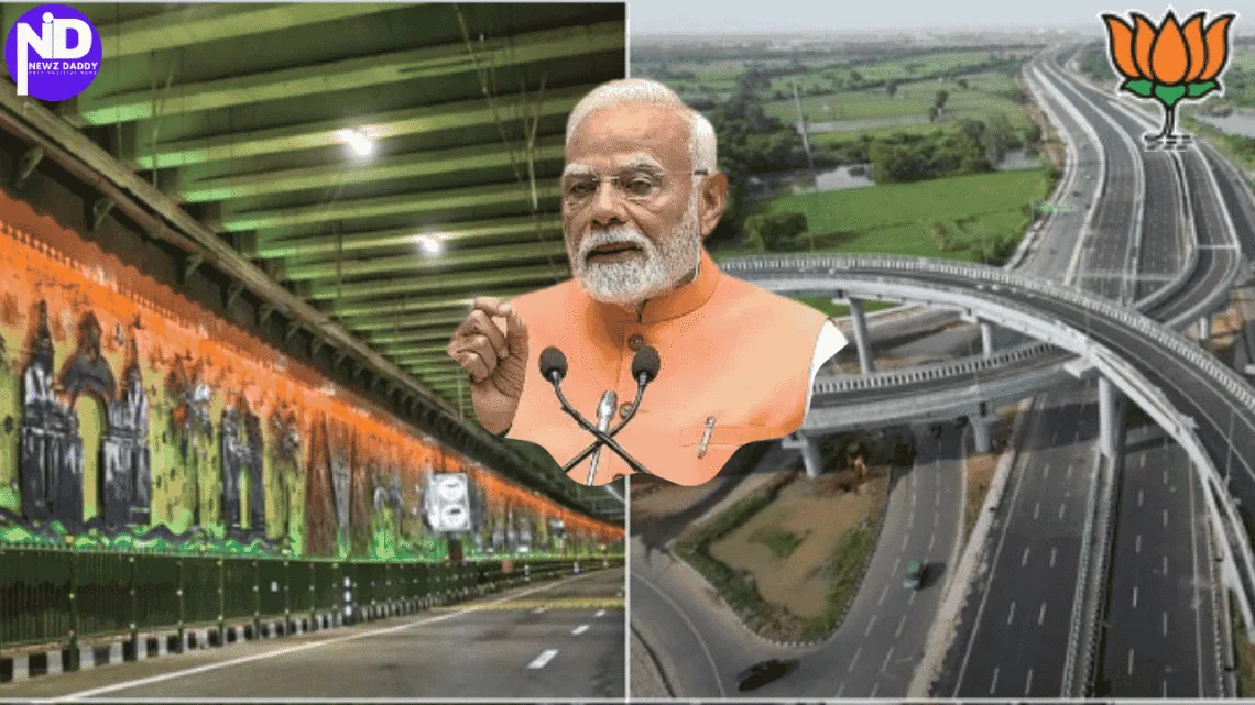 PM Modi Inaugurates ₹11,000 Cr National Highway Projects In Delhi