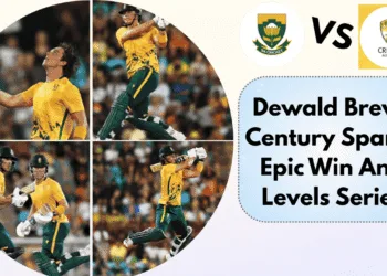 Spectacular Dewald Brevis Century Ties T20I Series