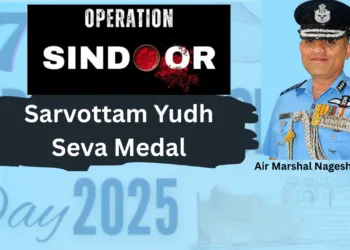 The President of India Honours an Air Force Leader for Operation Sindoor