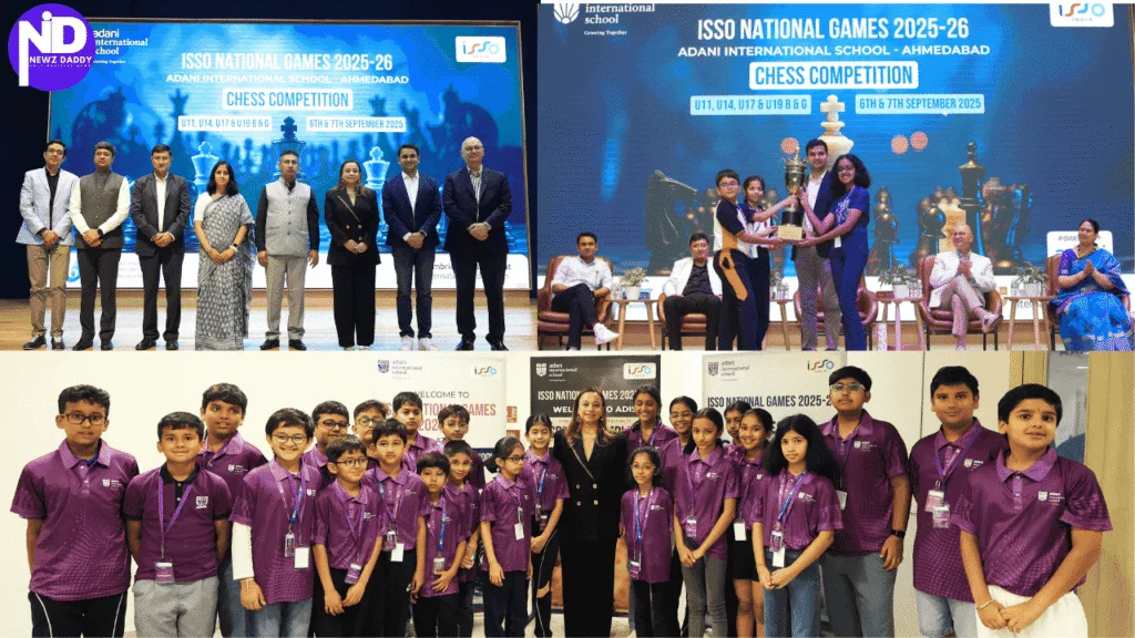 Adani School Hosts ISSO National Games Chess Competition