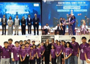 Adani School Hosts ISSO National Games Chess Competition
