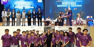 Adani School Hosts ISSO National Games Chess Competition