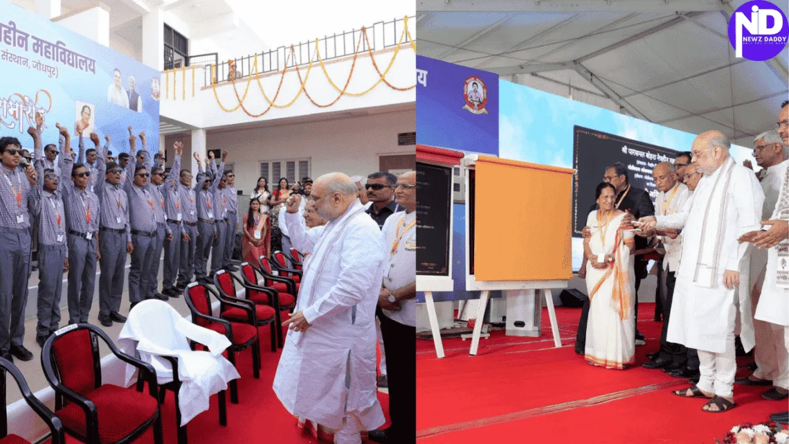 Amit Shah Supports Visually Impaired College with New Facilities
