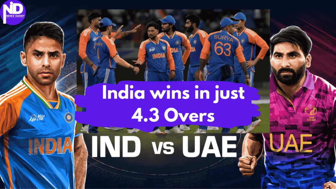 Asia Cup 2025- India Vs UAE