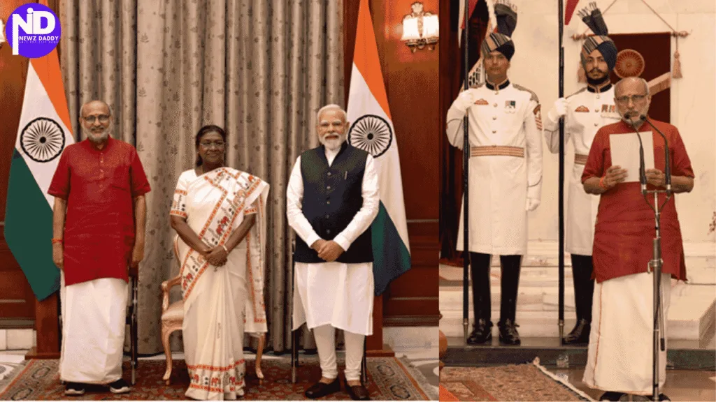 C. P. Radhakrishnan Takes Oath As India’s 15th Vice President