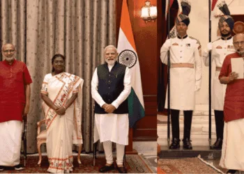 C. P. Radhakrishnan Takes Oath As India’s 15th Vice President