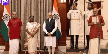 C. P. Radhakrishnan Takes Oath As India’s 15th Vice President