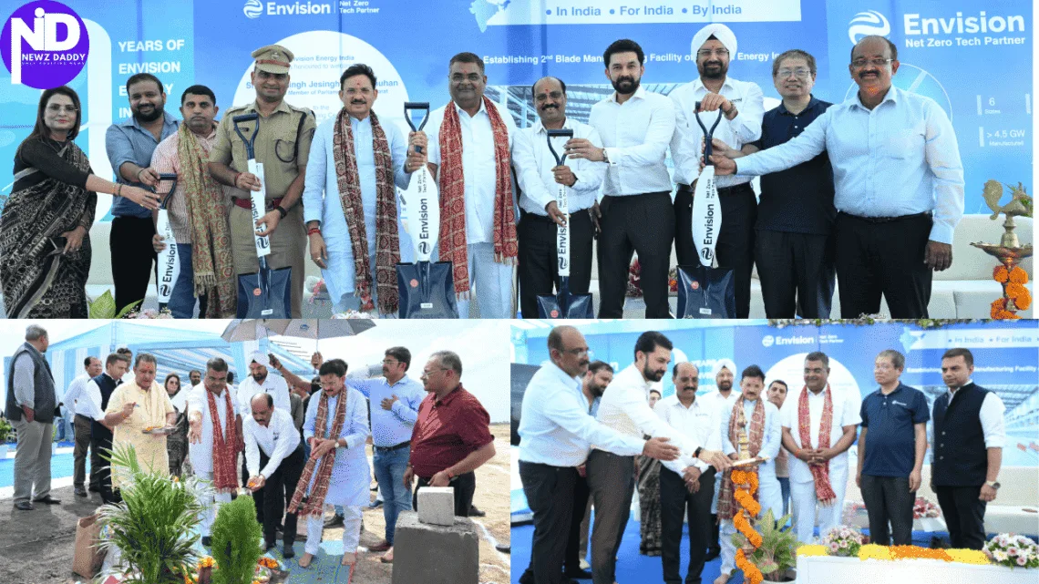 Envision Energy Blade Plant Gujarat Begins A New Green Era