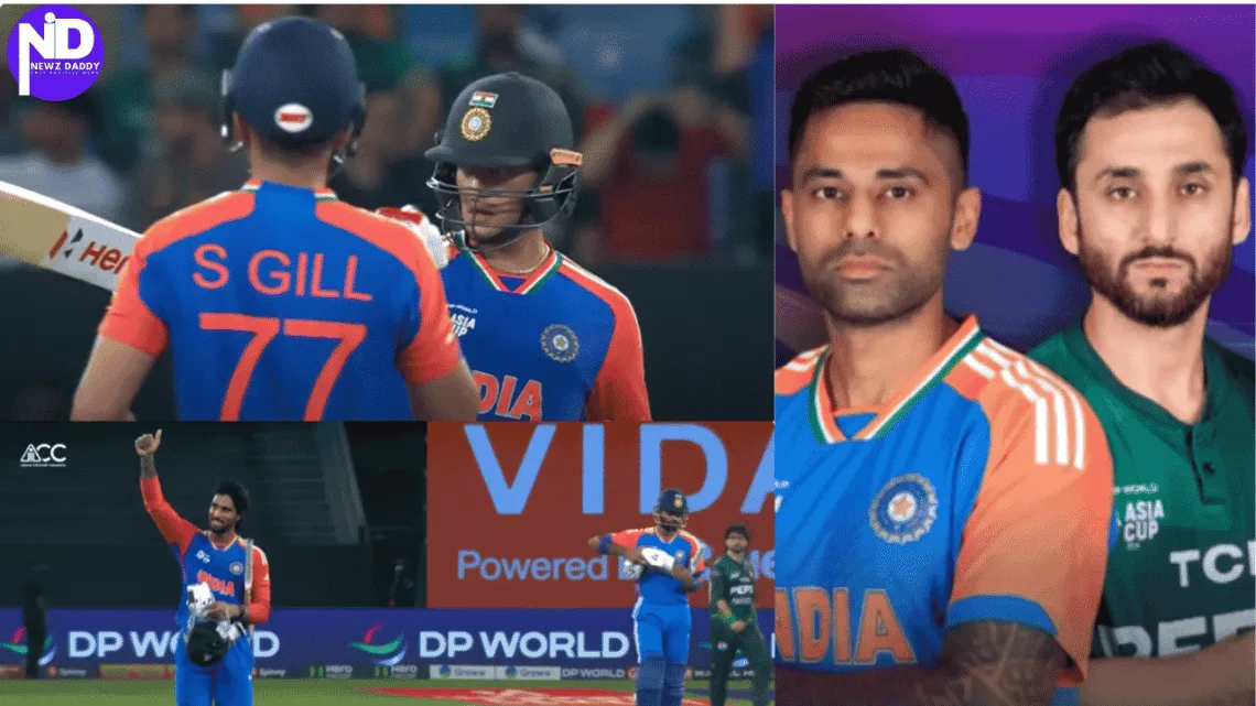 Gill-Abhishek Star in India v Pakistan Asia Cup 2025