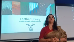 Esha Munshi Founder of Feather Library