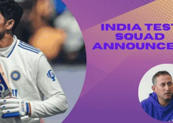 India Test Squad Announced - Jadeja Vice Captain