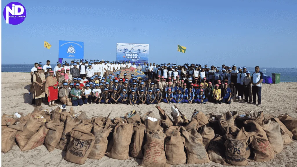 Indian Coast Guard Leads Massive Coastal Clean-up 2025
