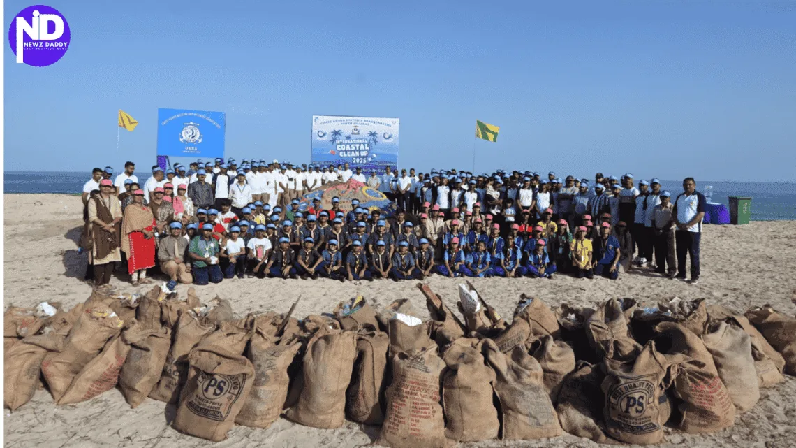 Indian Coast Guard Leads Massive Coastal Clean-up 2025