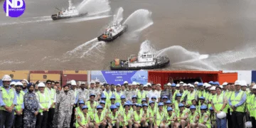 Indian Coast Guard Pollution Response Exercise At Hazira