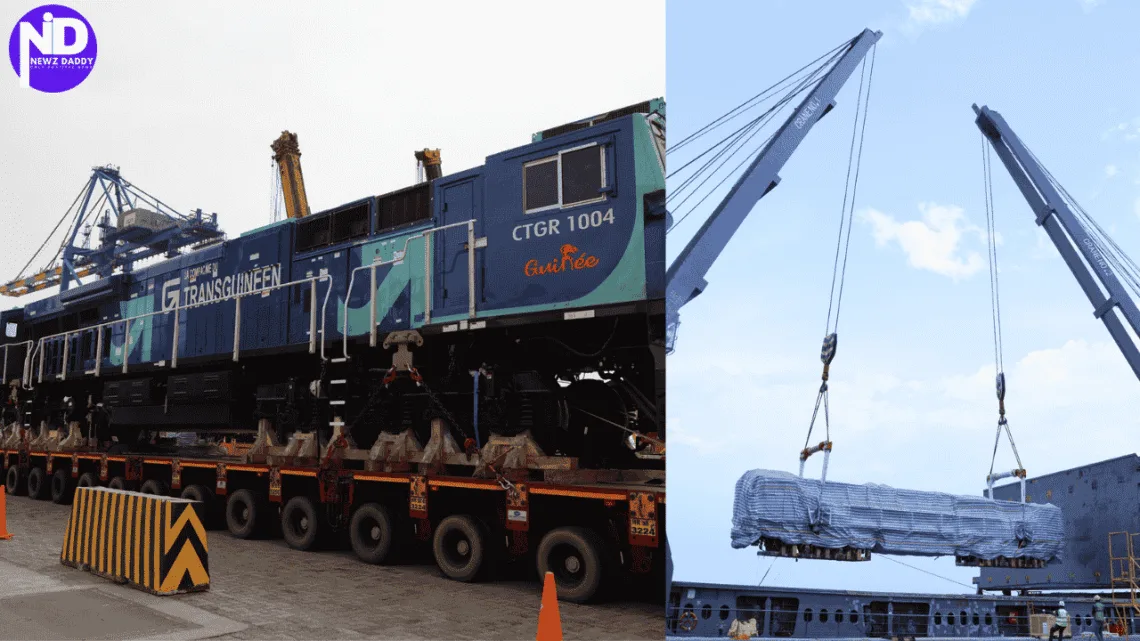 Mundra Ships Made In India Locomotives To West Africa