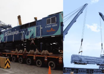 Mundra Ships Made In India Locomotives To West Africa