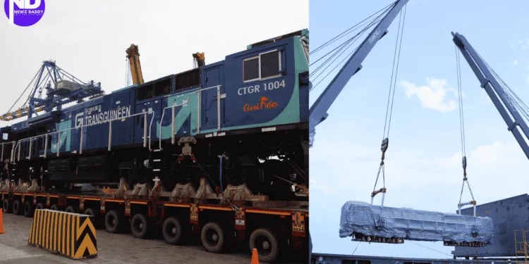 Mundra Ships Made In India Locomotives To West Africa