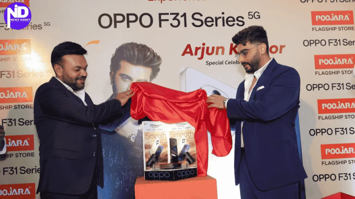 OPPO F31 Series 5G Lights Up Ahmedabad With Arjun Kapoor