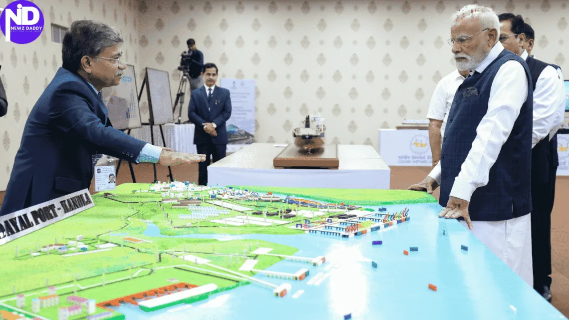 PM Modi Launches ₹34,200 Cr Maritime Development Projects