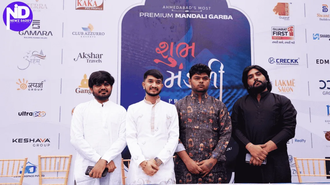 Premium Mandali Garba Lights Up Ahmedabad With Morpeench Theme