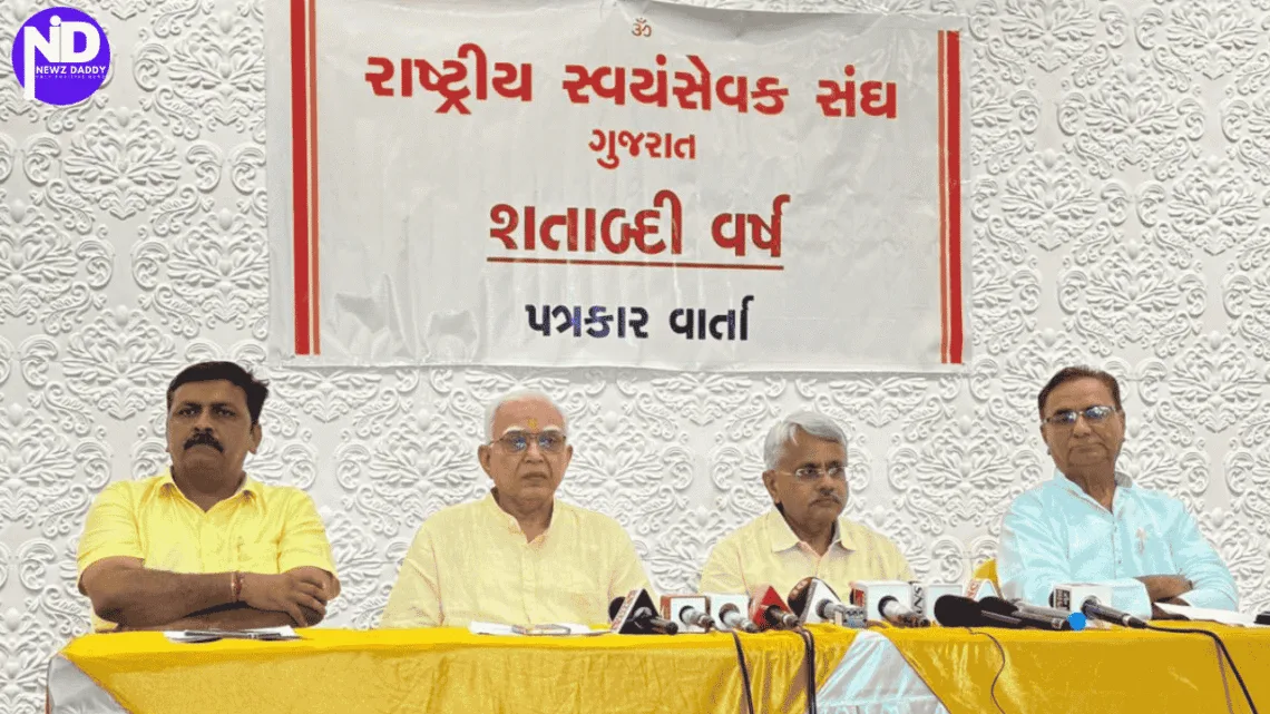 RSS Centenary Year Plans To Unite Millions In Gujarat