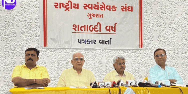 RSS Centenary Year Plans To Unite Millions In Gujarat