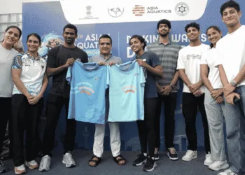 Swimmers Gear Up For Asian Aquatic Championships in Ahmedabad