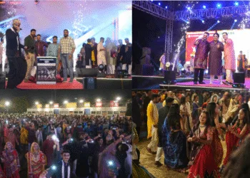Ahmedabad’s Garba Spirit In Rain Won’t Be Stopped