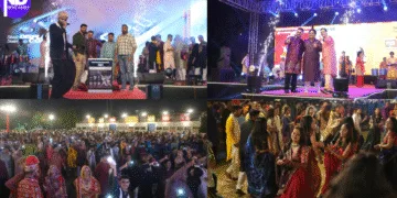 Ahmedabad’s Garba Spirit In Rain Won’t Be Stopped