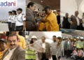 Gautam Adani Inspects Navi Mumbai International Airport