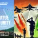 IAF Suryakiran Air Show at Statue of Unity on Oct 31, 2025
