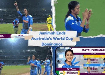 Jemimah Ends Australia’s World Cup Dominance