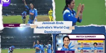 Jemimah Ends Australia’s World Cup Dominance
